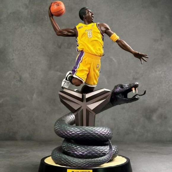 Basketball star NBA GK Kobe Black Mamba Hurricane model ornaments boxed - Picture 4 of 5